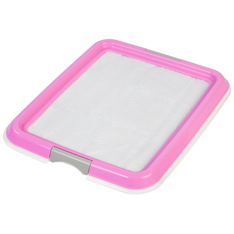 IRIS Polypropylene Plastic Pet Bed, Pink