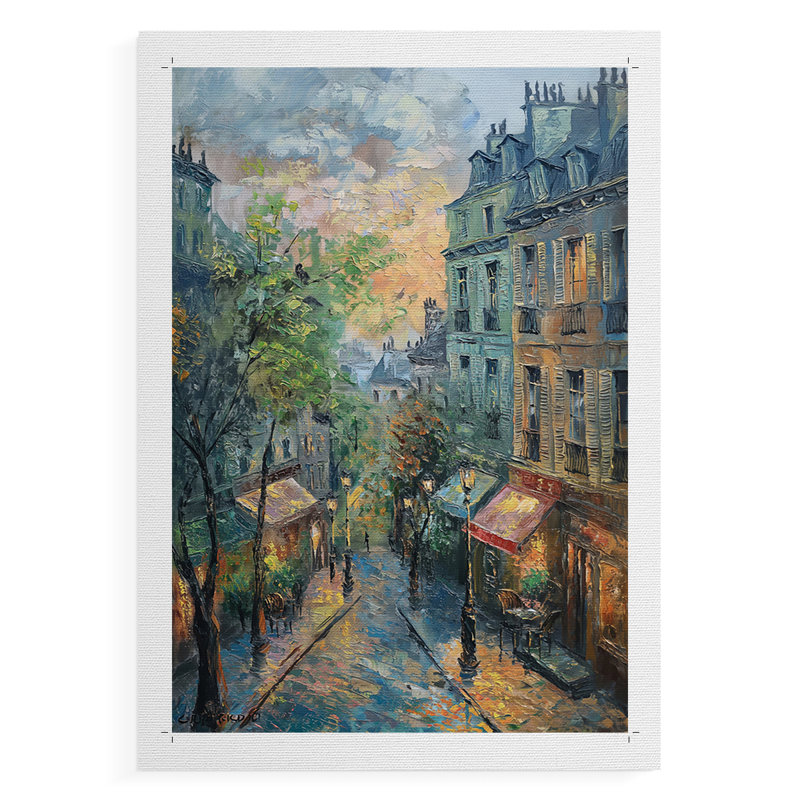 Paysages série CDIX - Impression sur toile seulement - NON-CADRE, H 27 po x l 18 po
