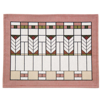 Napperon Prairie Chevrons 17 "