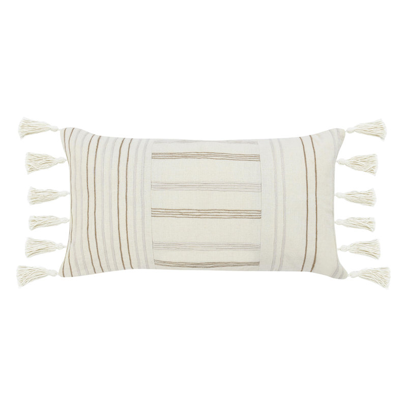 Apana Linen Lumbar Pillow Cover & Insert
