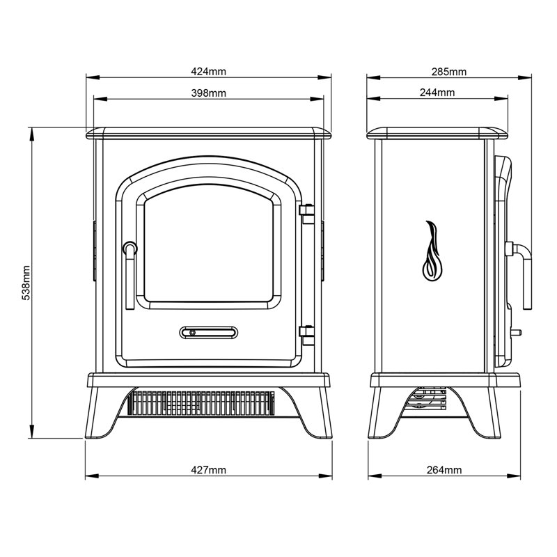 Serrano Freestanding Electric Stove