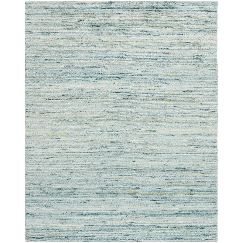 Pecktonville Hand Woven Performance Abstract Rug, Rectangle 8' x 10'