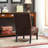 Pisano Contemporary Chenille Fabric Armless Accent Chair With Pillow, Stylish And Durable For Modern Living Spaces-117048623