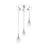 3 - Light Silver LED Cluster Pendant