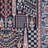 Breedlove Traditional Machine Woven Flatweave Navy and Blue Area Rug with Non Skid Backing-475180439