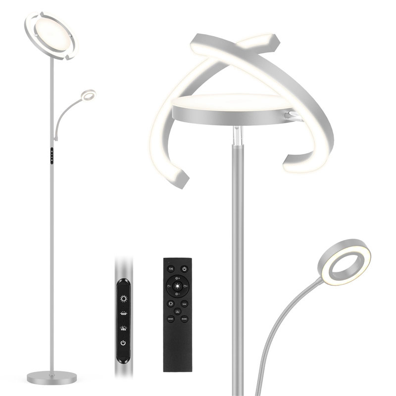 173.5cm LED Arched Floor Lamp