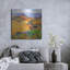 «Tuscany Rolling Hills» par St. Hilaire Elizabeth, art mural en métal-880509538