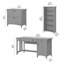 Ensemble de bureau d'ordinateur 3 pièces Kaionna-1541841527