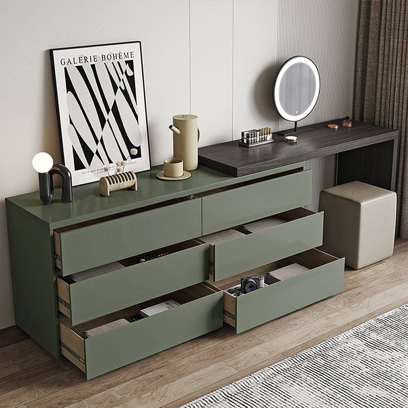Makeup Vanity with Light mirror,6 drawers