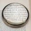 Round Paperweight Magnifying Glass