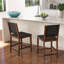 Amarre Counter Stool with Solid Wood Frame