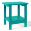 Ensemble de chaises longues inclinables en poly avec roulettes et porte-gobelets 3 pièces Brighton-853660424