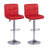 Swivel and Height Adjustable Leather Barstools-1641751573