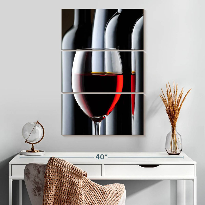 Yarlin Cabernet Red Wine, 32" H x 20" W