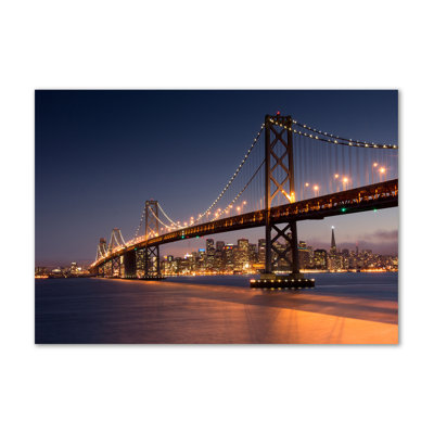 San Francisco Bridge - Wrapped Canvas Print