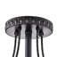 Single 3-light semi-recessed ceiling light 11.8” Finis
