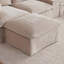 Canapé modulaire en U avec repose-pieds mobile-1331208669
