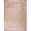 Tapis chinois antique délavé délavé crème et rose
