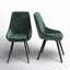 Chaise d'appoint rembourrée en velours Veronica-2041302831