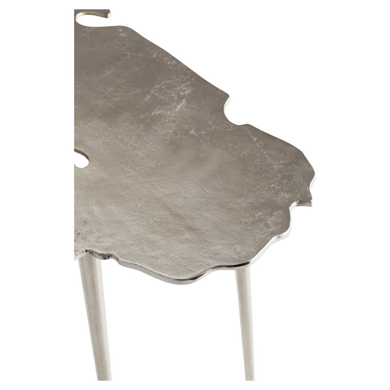 Atlas Coffee Table, Antique Nickel, 18" H x 42" L x 18.75" W