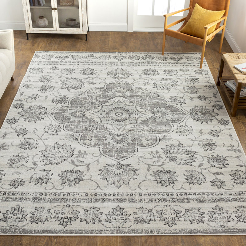 Vollmer Oriental Indoor / Outdoor Rug, Rectangle 5'3" x 7'