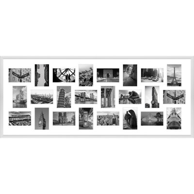 Izeck Wood Picture Frame with Mat