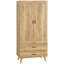 Khallil 2 Door Manufactured Wood Wardrobe