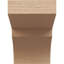 Monterey grain de bois TimberThane queue de chevron, brun clair apprêté-88142623