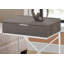 Table d'appoint polyvalente avec tiroir de rangement, idéale comme table d'appoint, de bout ou de chevet dans le salon et la chambre à coucher, avec un design contemporain-957712615