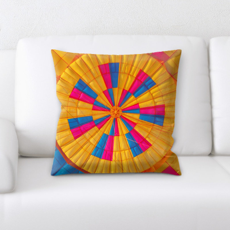 Microsuede Reversible Throw Pillow