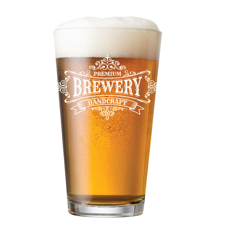 Sont fabriquées en verre à bière 16 onces arc Grenadines