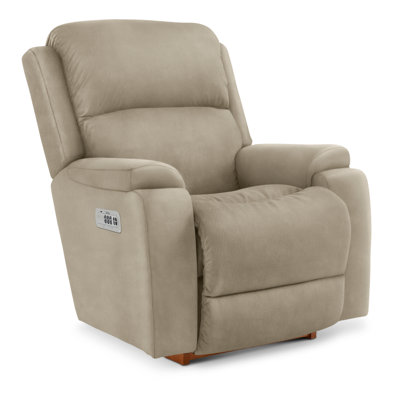 Dorian Power Rocking Recliner with Power Headrest and iClean Fabric