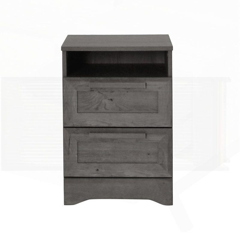 Frane 15.75'' W Nightstand, Gray