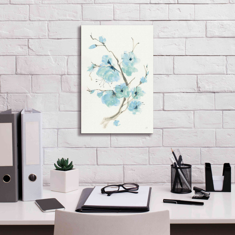 «Tinted Branch IV» par Chris Paschke, estampe numérique sur toile, H 18 po x l 12 po x P 0,75 po