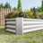 Metal Raised Garden Bed, Rectangle Raised Planter 4×2×1ft  for Flowers Plants, Vegetables Herb  Silver-1798079778