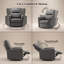 Fauteuil inclinable électrique pivotant de 31,5 po Coamhan-2067612914