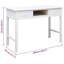 Ro Solid Wood Writing Desk-234867334