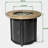 30Inch Propane Fire Table, Tabletop, Features, 11 Sq.Ft Heated Area, 40000Btu Heat, Includes Rain Cover & Lava Rocks Heat Output, Frame, For Backyard Use-634753653-634753650