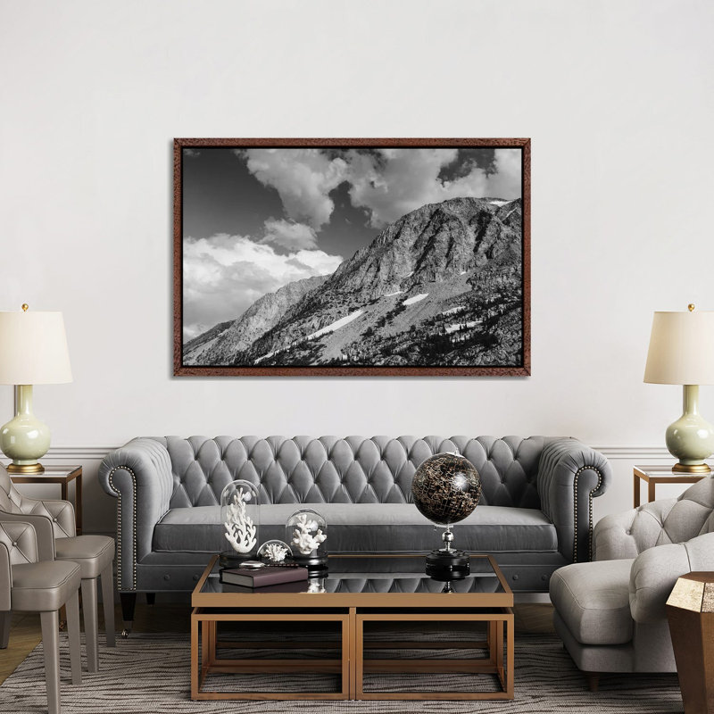 Monochrome Yosemite National Park by Bethany Young - Print on Canvas, 101.6cm H x 152.4cm W x 3.81cm D