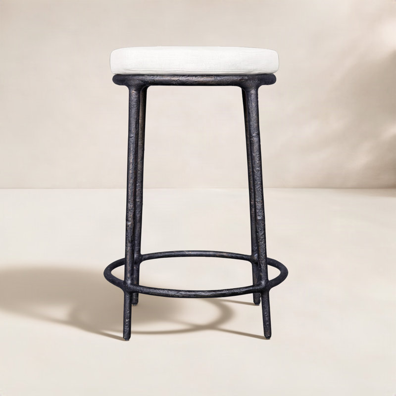 Uttermost Thayer Outdoor Counter Stool, 26"