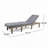 Patio Wood Chaise Lounge