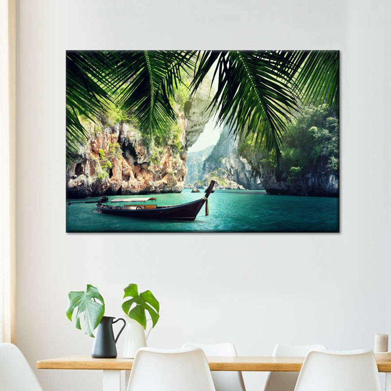 Sur toile, H 51 po x l 34 po x P 1,25 po