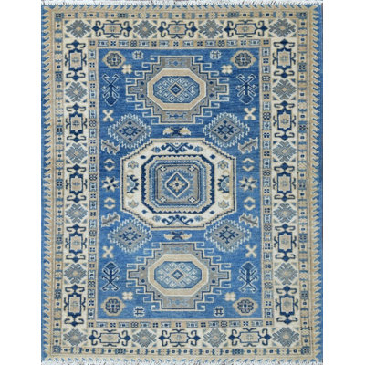 Transitional Hand Knotted Wool Oriental Area Rug
