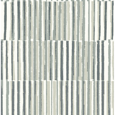 Zahara Textured Stripe Luxury Wallpaper