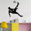 Décalcomanie murale de soccer pour chambre d'enfant - autocollant en vinyle de sport personnalisé, décoration de chambre d'enfant amovible, matériau de qualité supérieure, facile à appliquer et à nettoyer, bon cadeau pour les jeunes joueurs DS-29