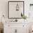 Cyrille Recessed & Surface Framed Medicine Cabinet with Mirror and Shelves-814669494-863120373