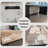Gray Rectangular Manufactured Wood desk-109742018