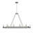 Hunter Saddlewood 10 Light Linear Chandelier Light Fixture