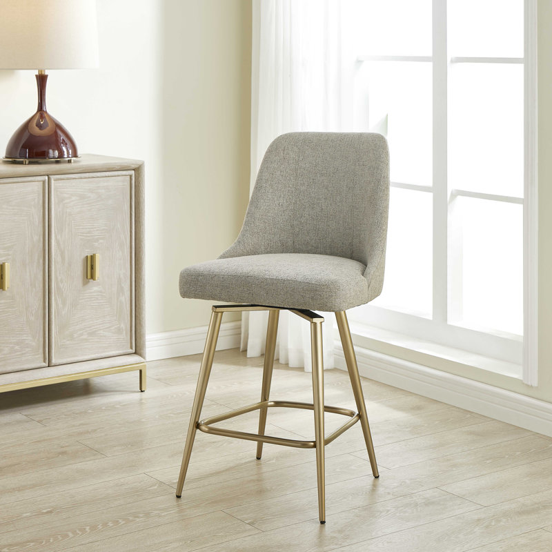 Tabouret de comptoir rembourré Uttermost Bramwell