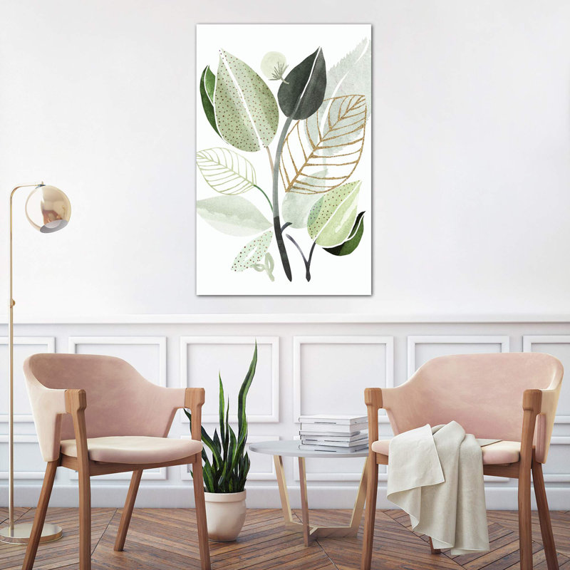 « forest bouquet », impression, Toile tendue, H 26 po x l 18 po x P 1,5 po